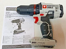 NEW PORTER CABLE PCC601 20 Volt MAX 1/2" Lithium-Ion Drill Driver 2025 TOOL ONLY