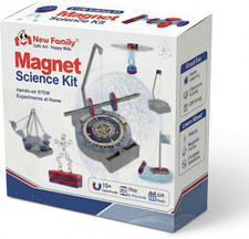 Magnetic Science Kit for Kids, 12-In-1 STEM Physics Experiment Kit, Hands-On Mag