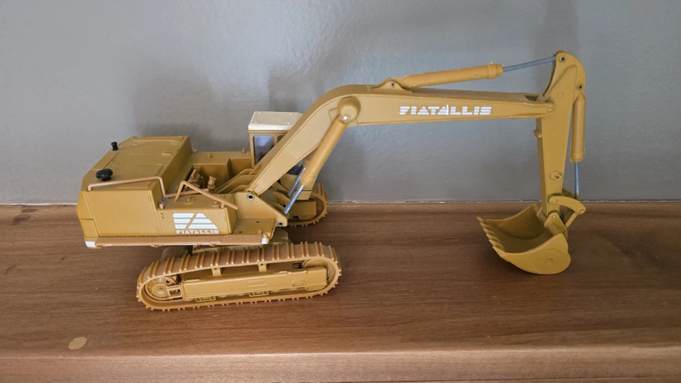 Coches antiguos - Escala 1:50 - DieCast - FiatAllis -FE 40 - Excavadora  Foto 3 de 4