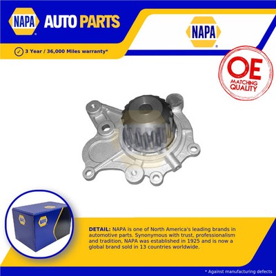 Water Pump fits HYUNDAI ACCENT LC 1.5D 02 to 05 Coolant NAPA 2510025100 Quality