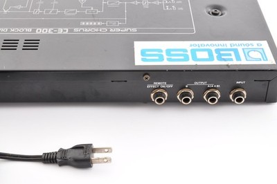 BOSS CE-300 Super Chorus Effector 481756 With Transformer Working