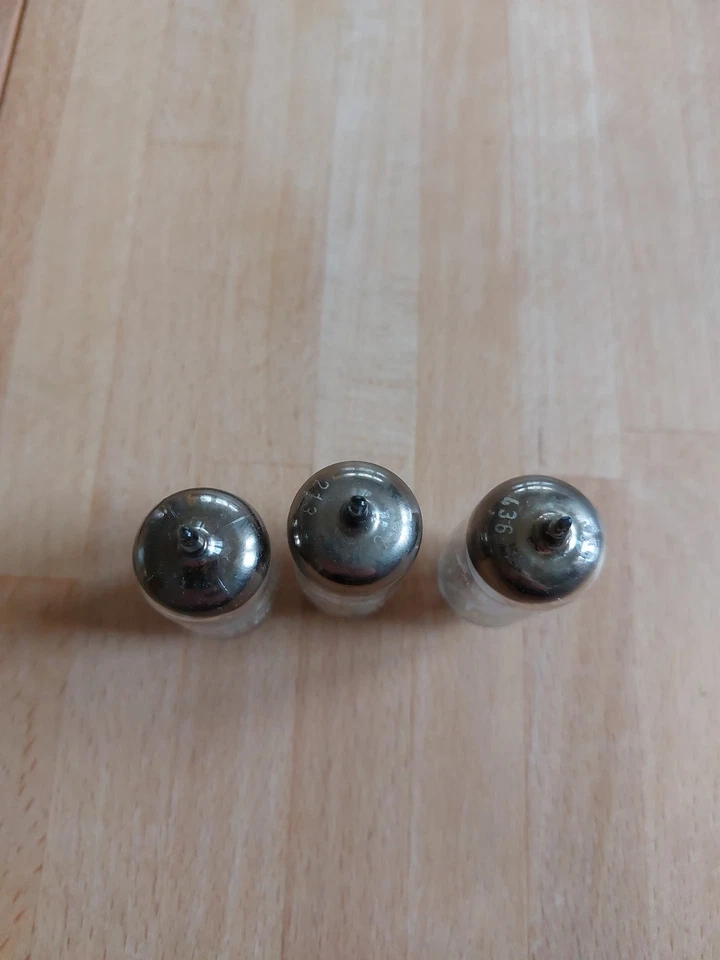 3x Röhre Telefunken ECC81  - Bild 2 von 2