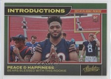 2023 Panini Absolute Introductions Green Spectrum 2/25 Roschon Johnson #8 ht1