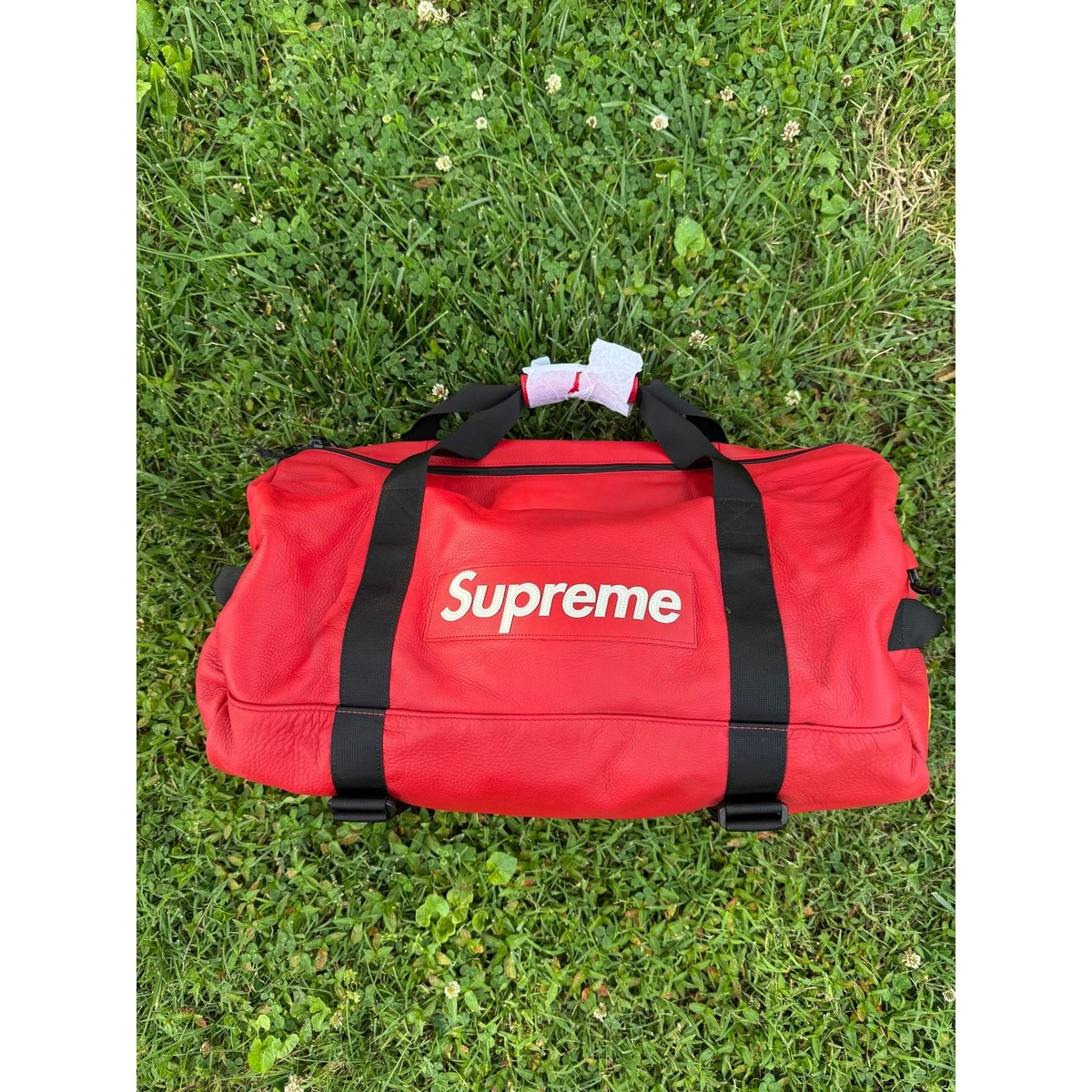 Supreme Leather Duffle Bags for Men for sale | eBay