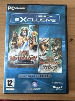 AGE OF MYTHOLOGY + THE TITANS Gold Edition - PC GAME DVD - ROM