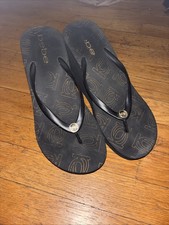 Vintage Y2K Women's Bebe Black Platform Sandals