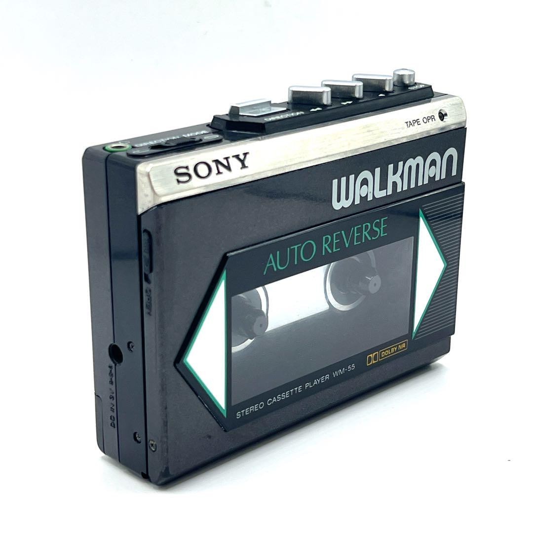 【美品・超希少】 SONY WM-55 CTP-1A セット売り　ウォークマン Sony WM-R55 CTP-1A Walkman Stereo Portable Cassette Player