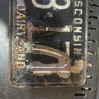 WISCONSIN 1951 License Plate rare **STEEL** ORIGINAL — photo 2