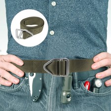 Outdoor Multifunctional Belt Heavy Duty Webbing Alloy Buckle
