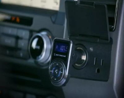 Genuine Hyundai 2015-2023 Bluetooth FM Transmitter - Black - Scosche 00F53-AM000
