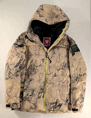 Rossignol Rapide RF Ski Jacket Ride Free Black /Yellow/Beige Men's
