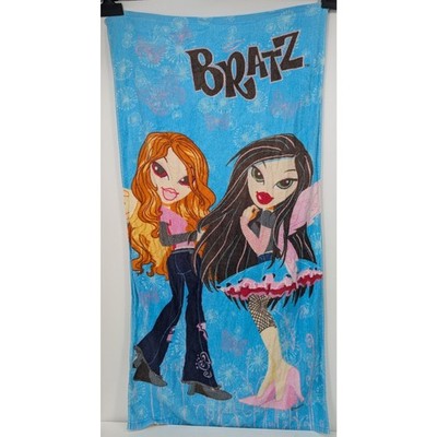 EUC Vintage Bratz Beach Towel swimming pool bath MGA ''45x23  Y2K