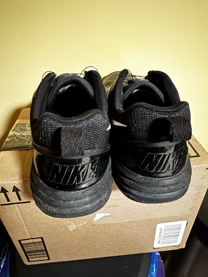 Nike Mens Lunar Command 2 BOA Golf Shoes Size 9 | Black/White | Used - Image 4 of 4