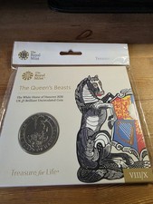 Queens Beasts 2020 The White Horse Of Hanover Royal Mint &pound;5 COIN Sealed Pack