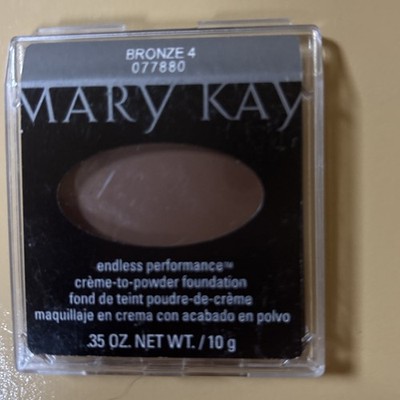 Mary Kay BRONZE 4 Endless Performance Creme to Powder Foundation .35 oz BNIB