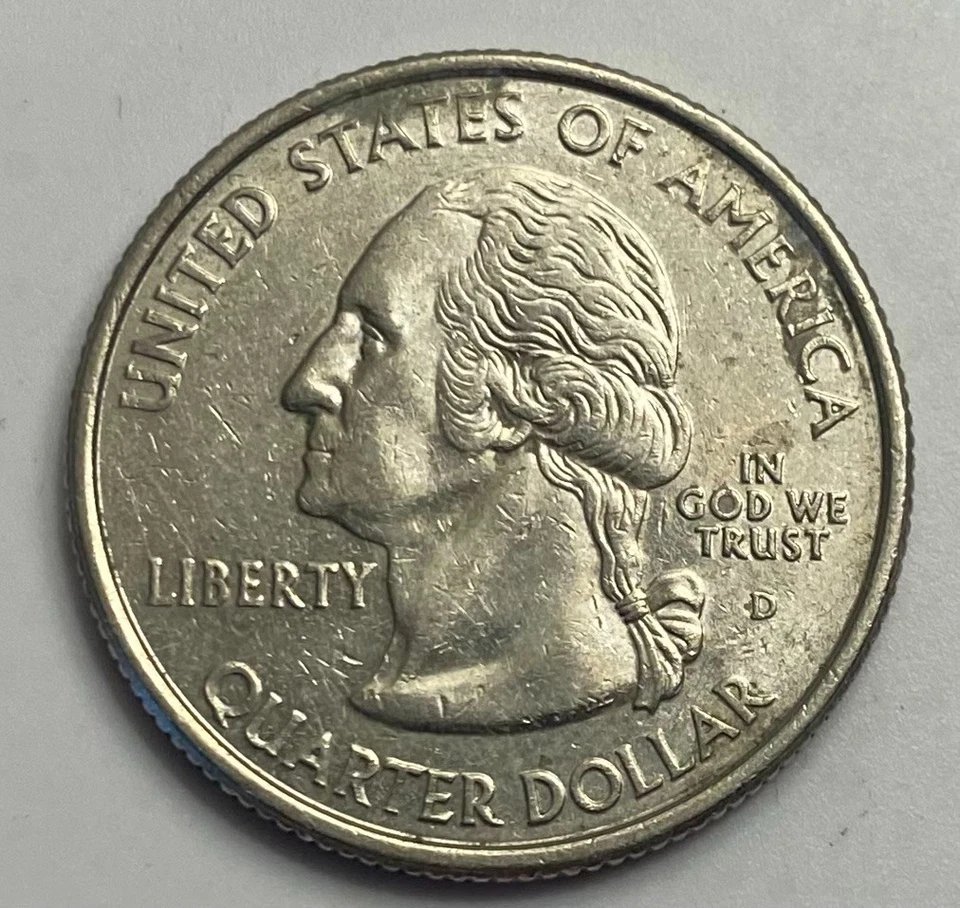 2008 "D" Alaska Quarter**High Grade**Struck Through Errors**(Rare)(Ships FREE) - Image 2 of 2