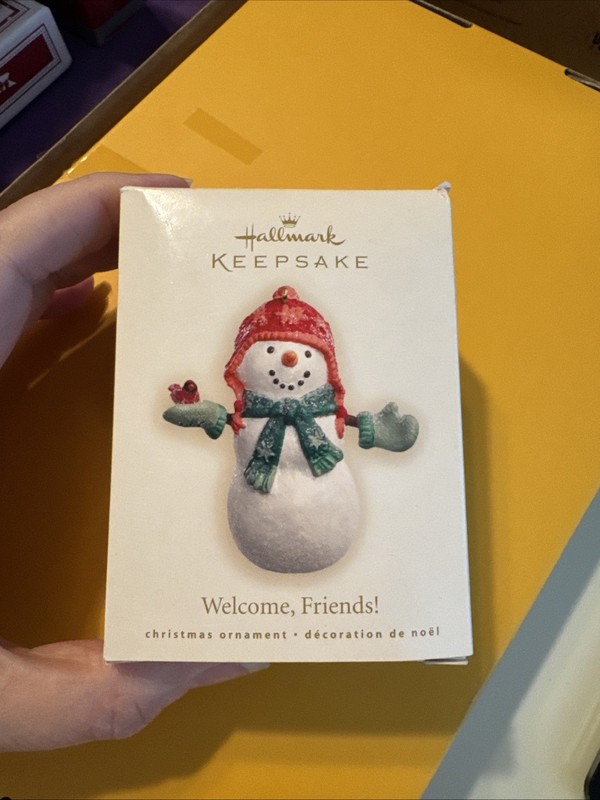 Hallmark Keepsake Ornament 2007 Welcome, Friends