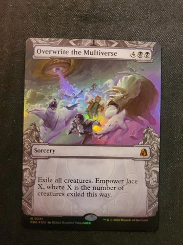 Overwrite the Multiverse (Showcase) 341 NM Foil Reality Fracture MTG