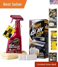 16oz Meguiars Smooth Surface Clay Kit - Effortless Contaminant Removal For Cars