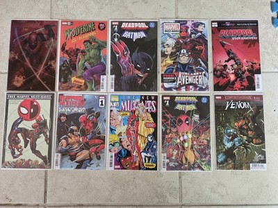 Deadpool 10 Book Lot NM+ UNOPENED & UNREAD Read Description For Details 