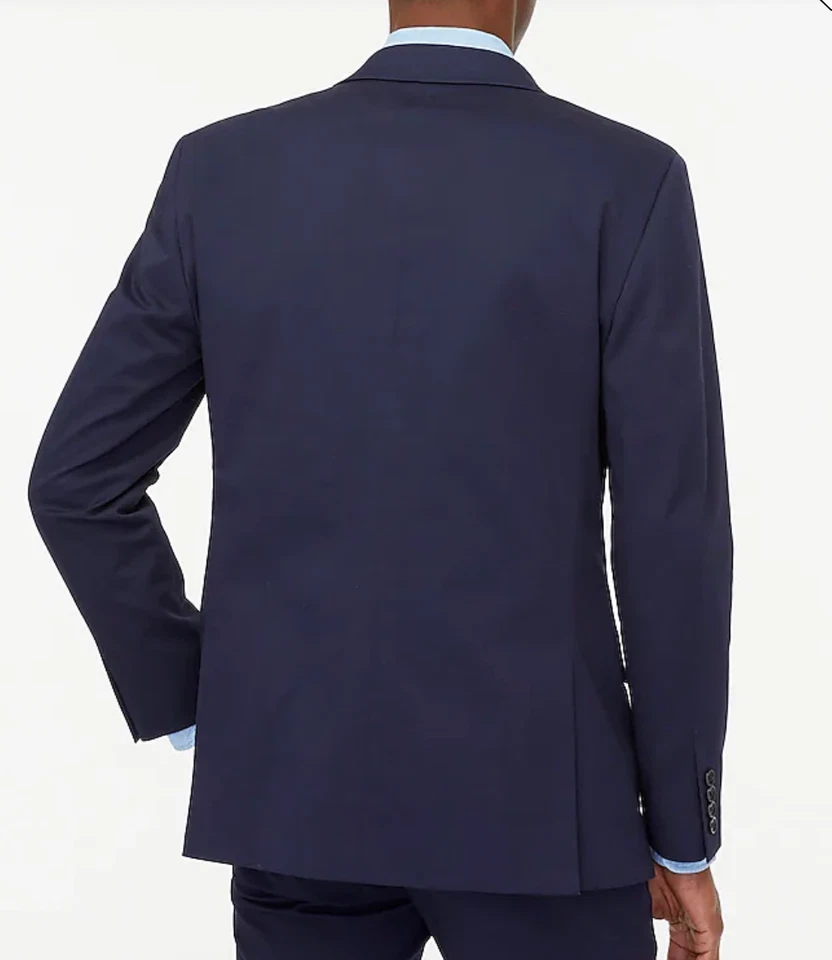 J.Crew Men's $298 Thompson Stretch Suit Jacket Stretch Chino Size 40R BA491 - Image 3 of 4