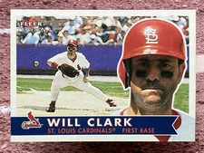 2001 Fleer Tradition Will Clark #342 St. Louis Cardinals