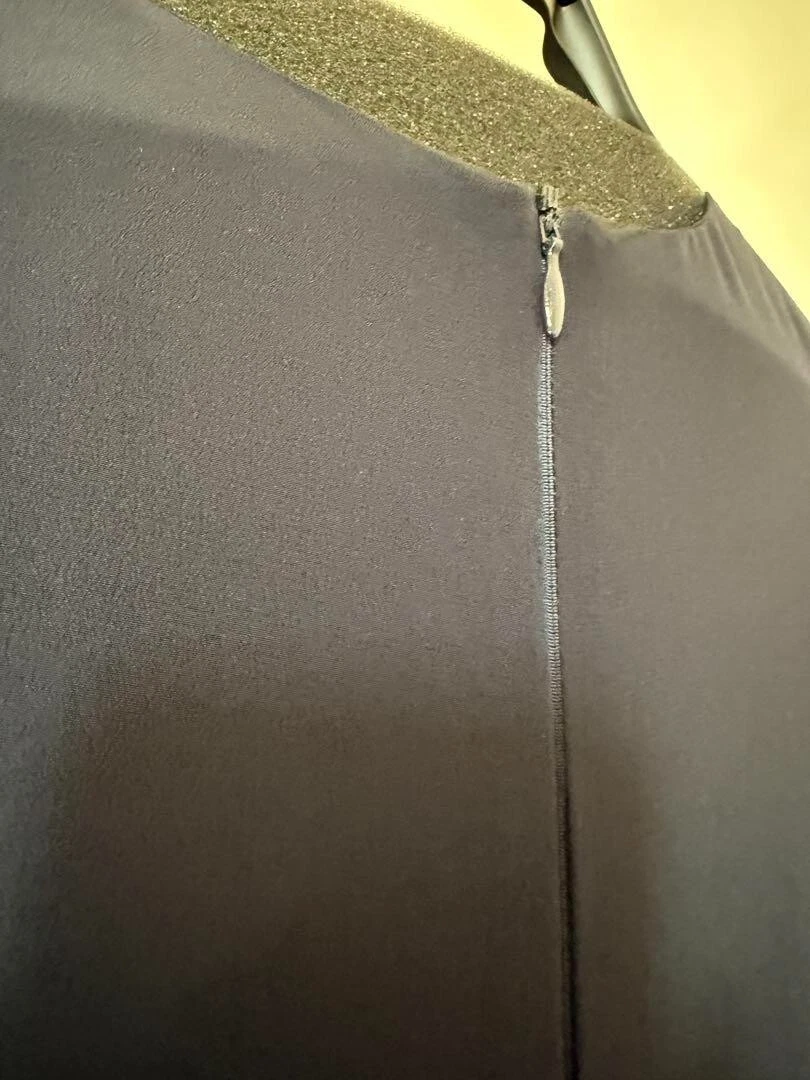 Abito Maison Margiela Galliano epoca docking seta navy taglia small usa dalppone