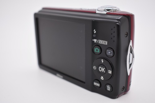 Nikon Coolpix L22 12mp 3,6x Zoom rot Digitalkamera getestet funktioniert mit SD-Karte - Bild 10 von 11