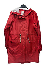 Lighthouse Waterproof Hooded Jacket Pinkish Red Size 16 Coat Womens (14)