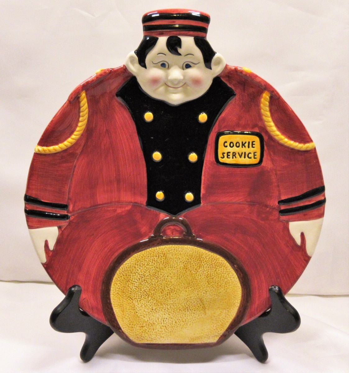 皿・プレート cookie Clay Art Cookie Plate Hand Painted San Francisco | eBay