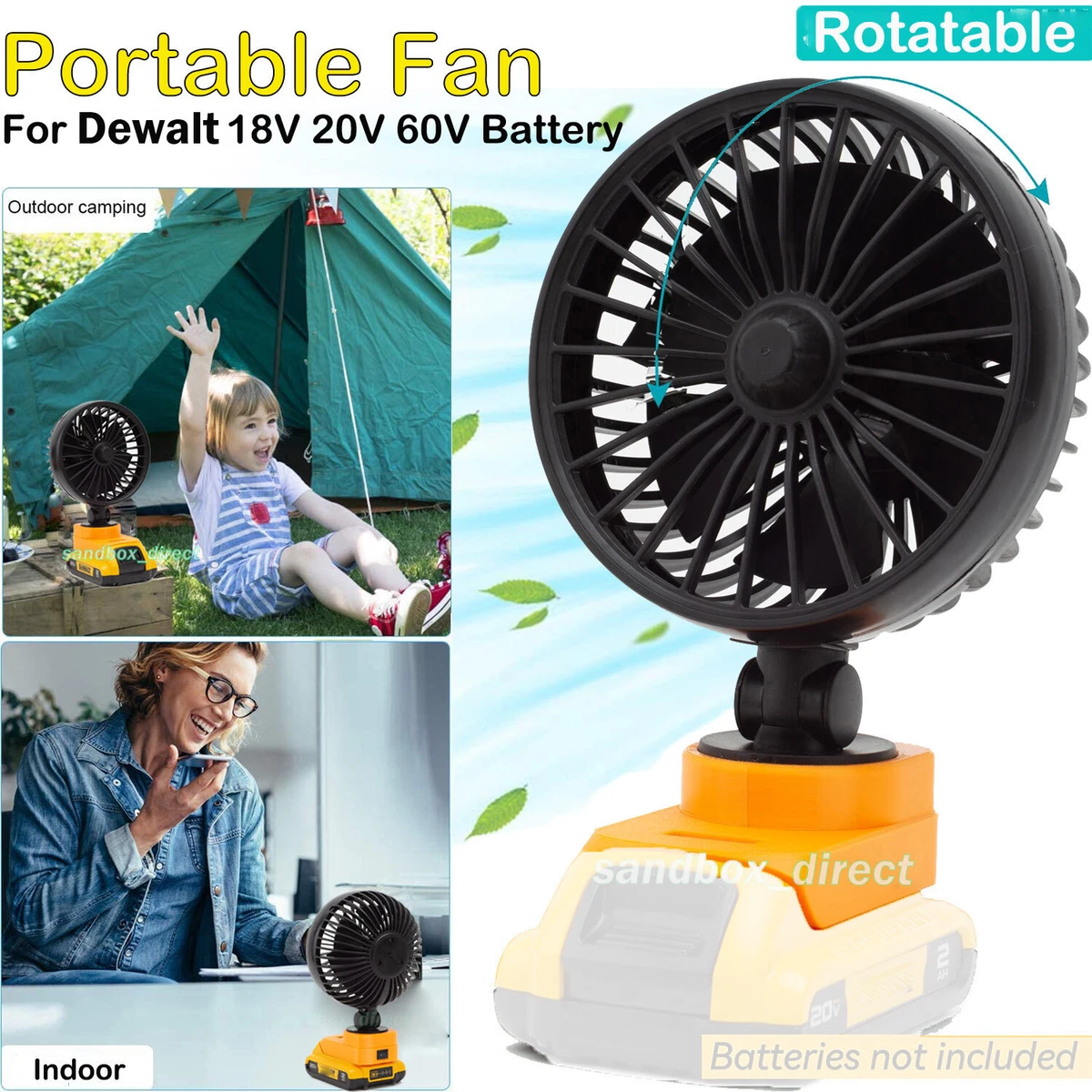 Rechargeable Portable Jobsite Fan