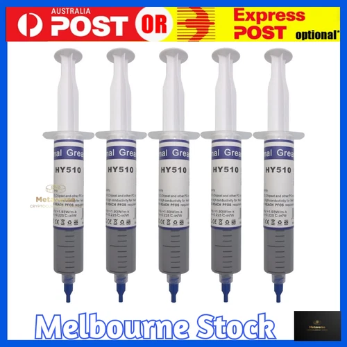 Thermal Paste Large Syringe Thermal Grease Cool Compound Heatsink 30g HY510