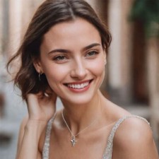 Engel Anhänger 925er Silber Kette 40 50 cm Elfe Fee Schutzengel Glücksbringer 