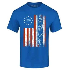 We the People American Flag T-shirt 4th of July Shirts