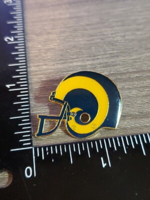 Vintage Rams NFL Helmet Enamel Hat Lapel Tie Pin Peter David D6 | eBay