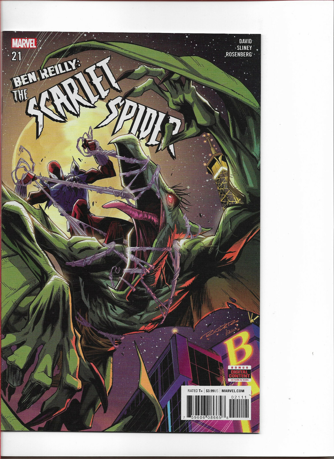 BEN REILLY The Scarlet Spider (2017) #21 - Back Issue