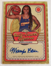 2024 Topps Chrome McDonald's Mikayla Blakes Superfractor AUTO Gold Vinyl 1/1