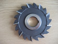 Scheibenfräser Ø 125x10x32 mm Clarkson HSS Kreuzverzahnung - neuwertig