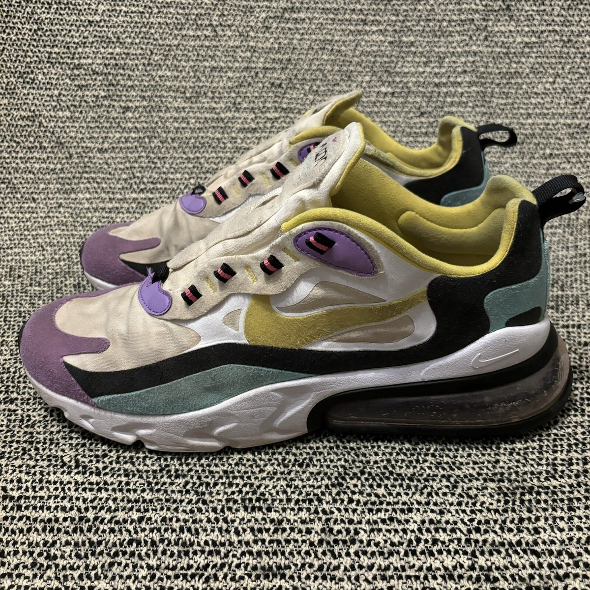 Nike Air Max 270 React Geometric Abstract Men's Size 10.5 AO4971-101 | eBay  UK