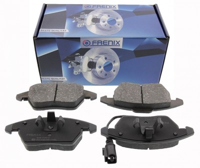 Set Pastiglie Freno Anteriori BESTPRICE – 4 Pezzi Con Indicatore Usura Per Audi, VW, SEAT, Skoda