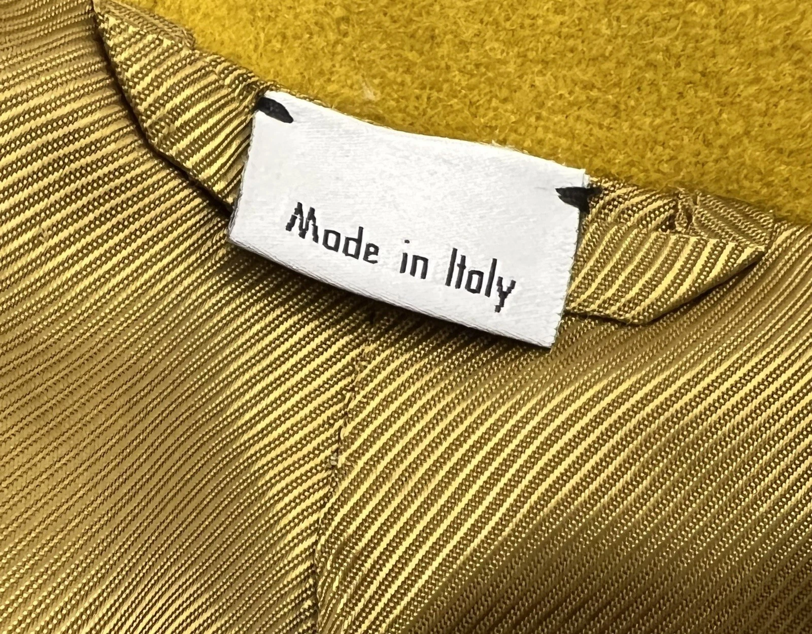 Gucci Blazer Lana Marina Dorato Tre Bottoni Taglia US Large EU 50 Made in Italy