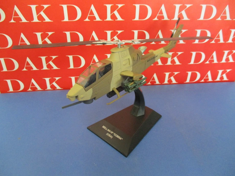 Die cast 1/72 Modellino Elicottero Helicopter Bell AH-1F Cobra USA - Immagine 2 di 4