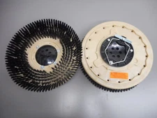 Set (2) Tennant 399244 T5  Nobles SS5 16" Floor Scrubber Poly Brushes .028