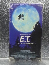 E.T. The Extra-Terrestrial 1988 MCA Spielberg VHS New Factory Sealed Videotape