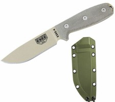 ESEE 4P-DT 4.5 inch Blade Knife - Green