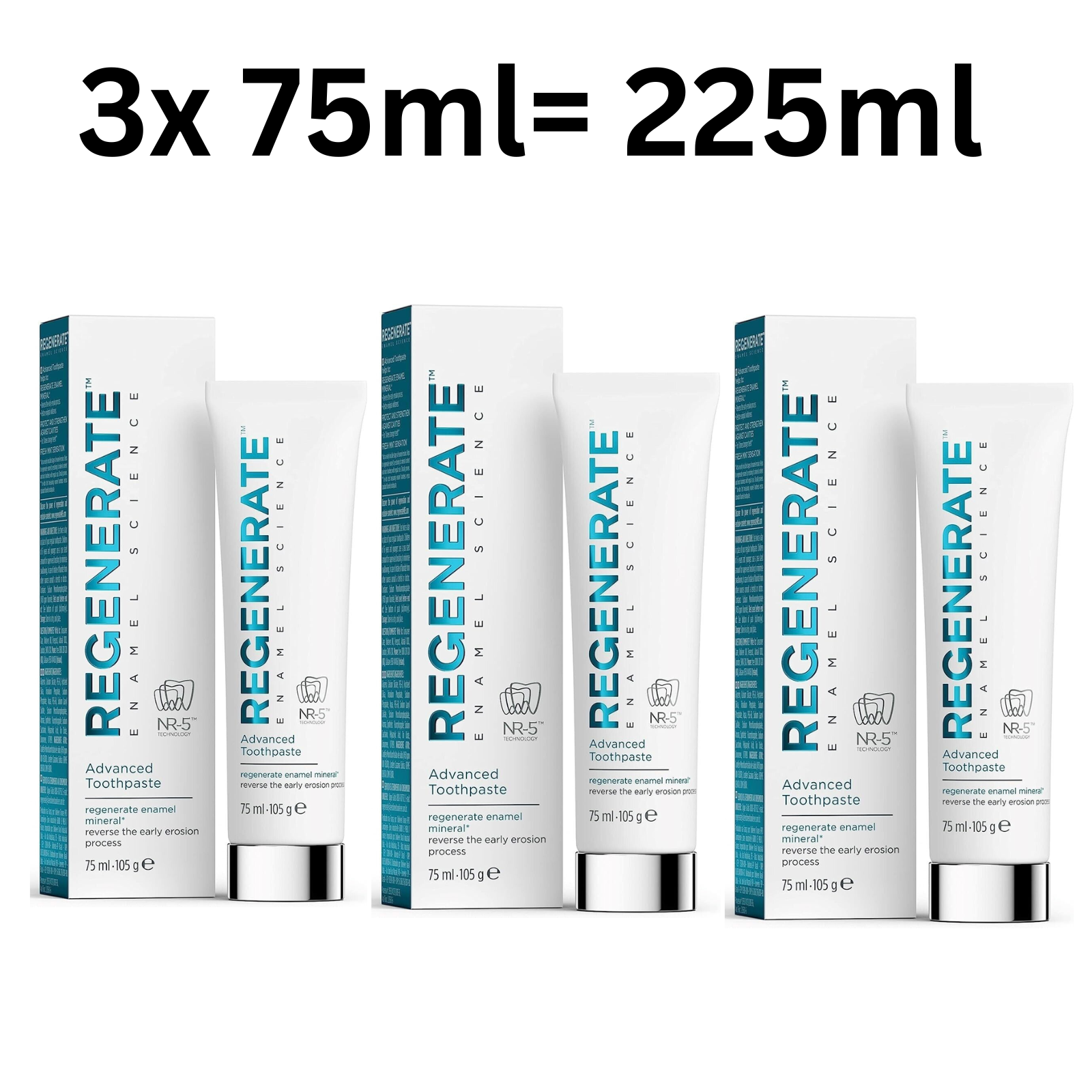 REGENERATE Advanced Toothpaste Regenerate enamel mineral 75ml Choose ...