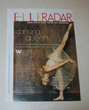 Aszure Barton original ONE magazine clipping page PHOTO article