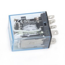 10PCS 12V Small Relay LY2NJ DC 10A 8PIN Coil DPDT