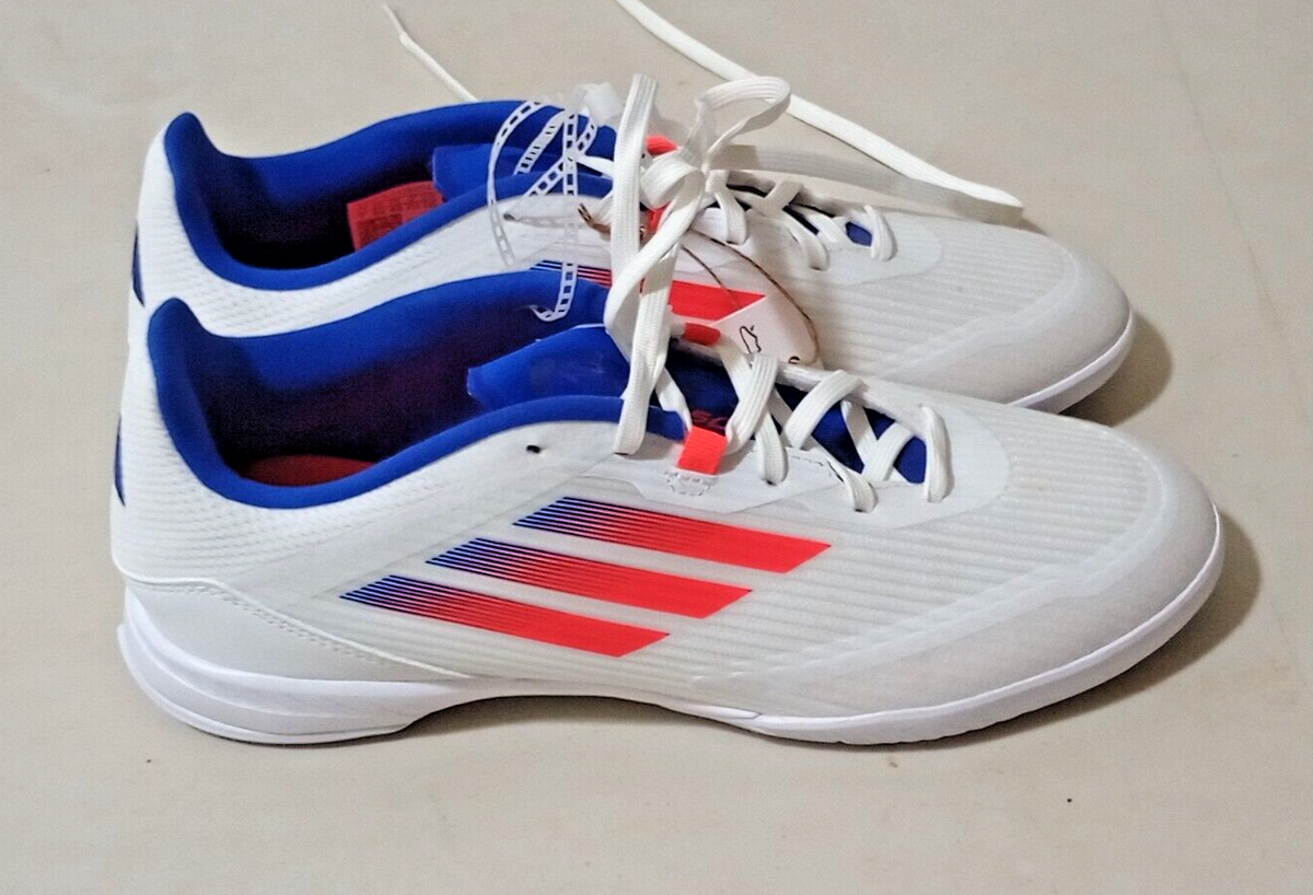 Adidas F50 League IN Cloud White Solar Red Lucid Blue Indoor 