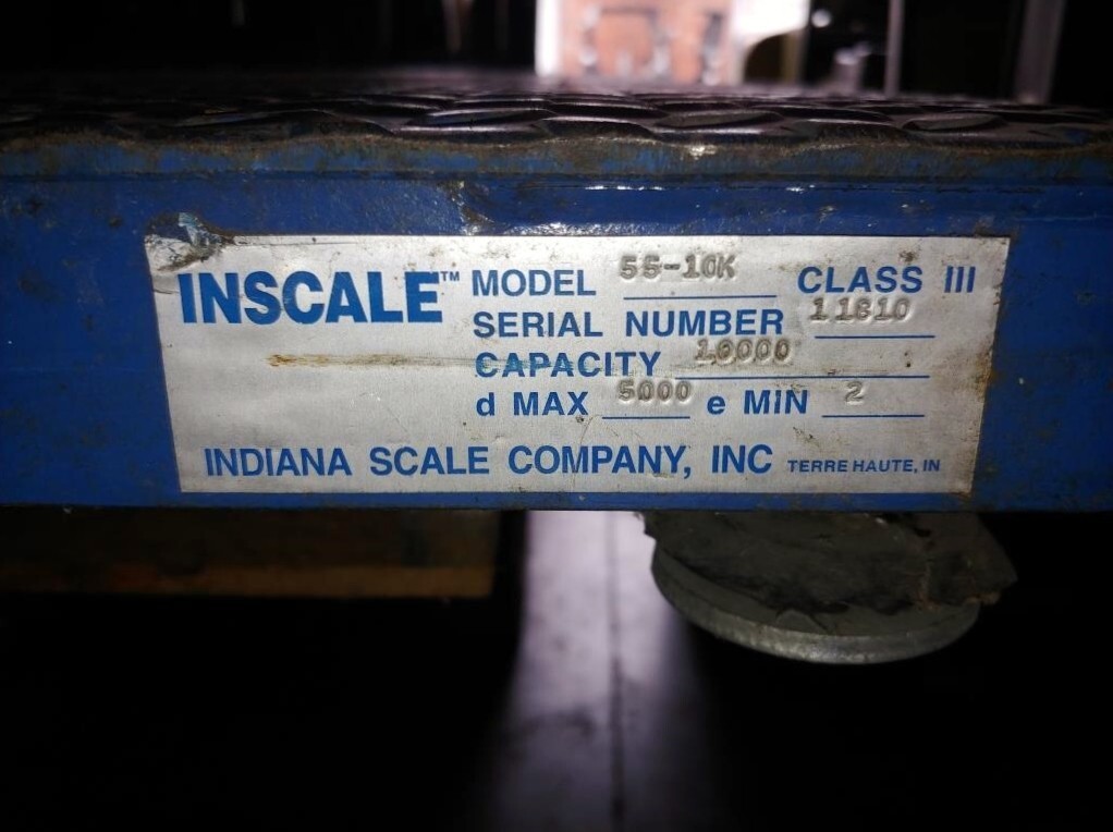 INSCALE 5FT X 5FT 10,000 LBS PLATFORM SCALES HEAVY DUTY MADE IN USA | eBay